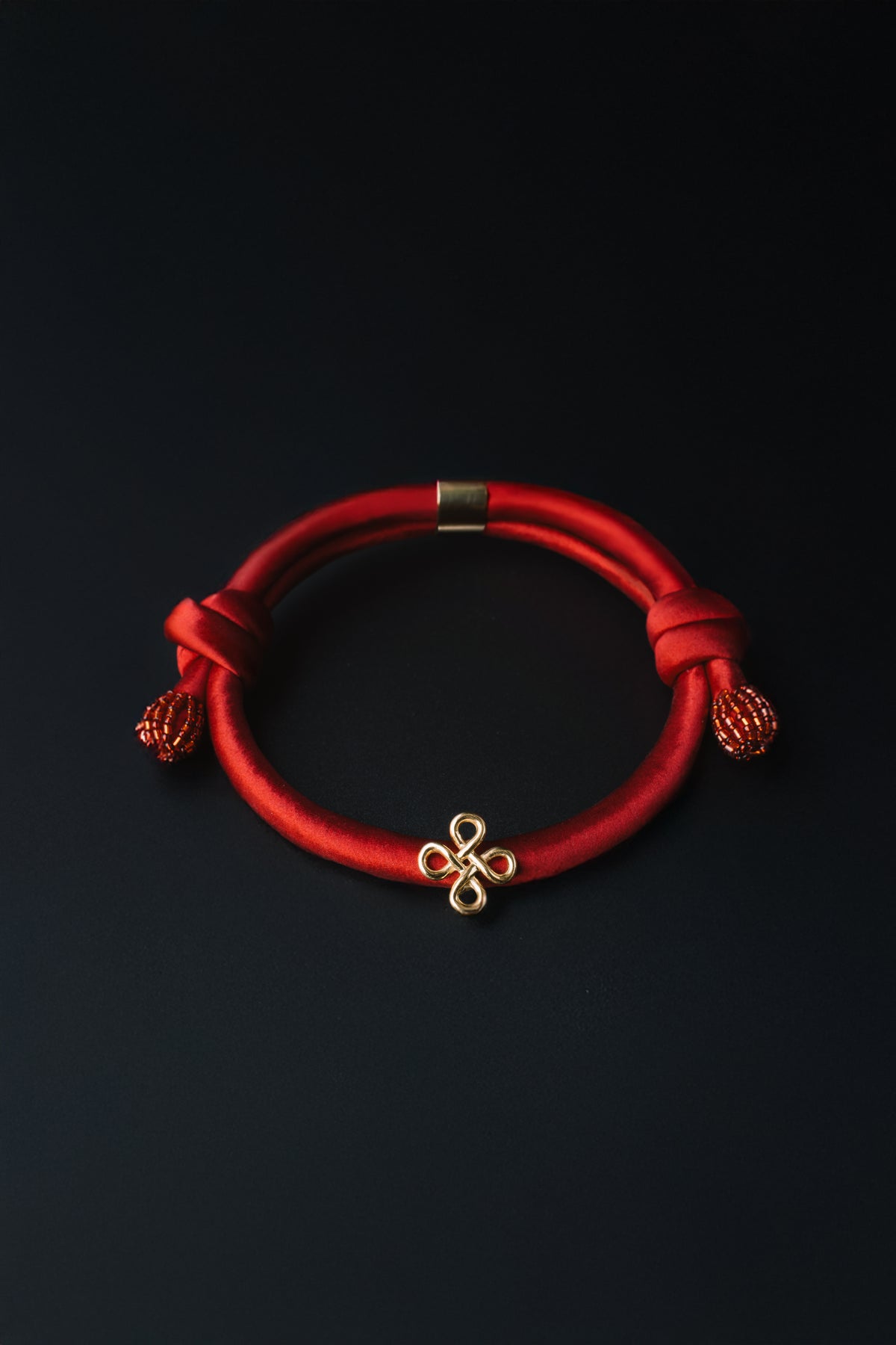 hand-loomed silk luxury dog collar Five Elements Collection XENXEN 